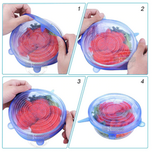 Load image into Gallery viewer, Silicone Stretch Lids