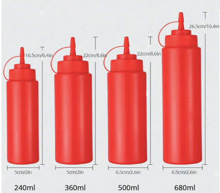Squirt Condiment Bottles